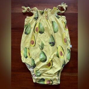 Posh Peanut avocado bubble romper